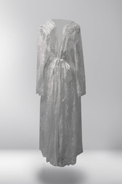 Selina Lace Kimono - Dove