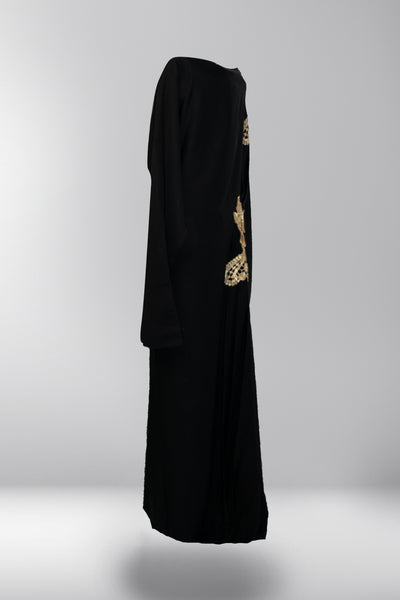 Dubaya Closed Cape Sleeve Abaya