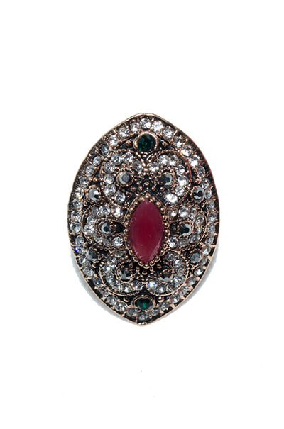 Hurrem Ruby Ottoman Ring