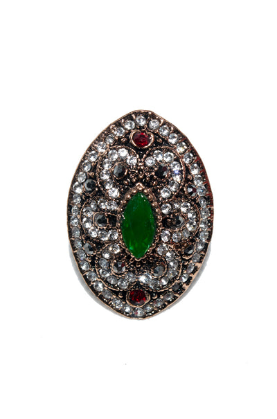 Hurrem Emerald Ottoman Ring