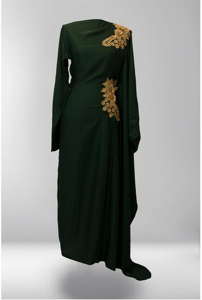 Dubaya Cape Sleeve Abaya